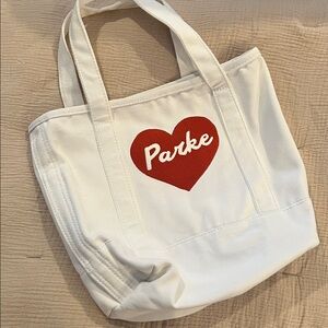 Parke x Lands End Valentine’s Day Tote NWT